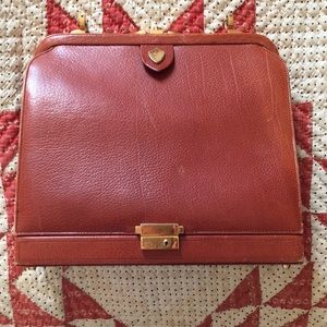 1965 Vintage "Les 5 Maroquiniers " leather purse